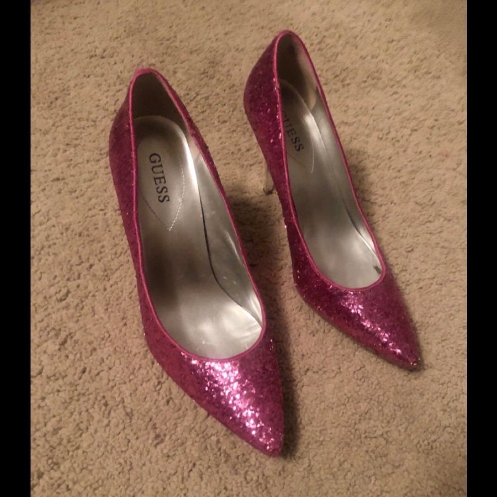 Hello Barbie Pink Sparkle Heels